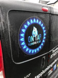 on tap van back